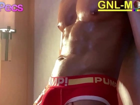 Steamy encounter with Asian hunk as he teases and pleases