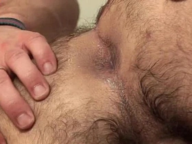 Sensual rimming and raw penetration of two attractive young men