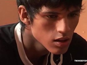 Two Latino twinks, Johny and Andi, have sex