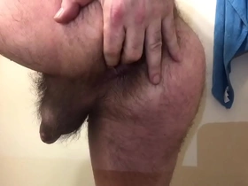 My hairy gay amateur ass craves more stimulation than just fingering